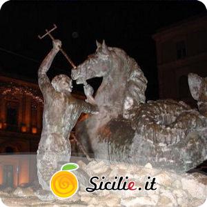 Caltanissetta - Fontana del Tritone